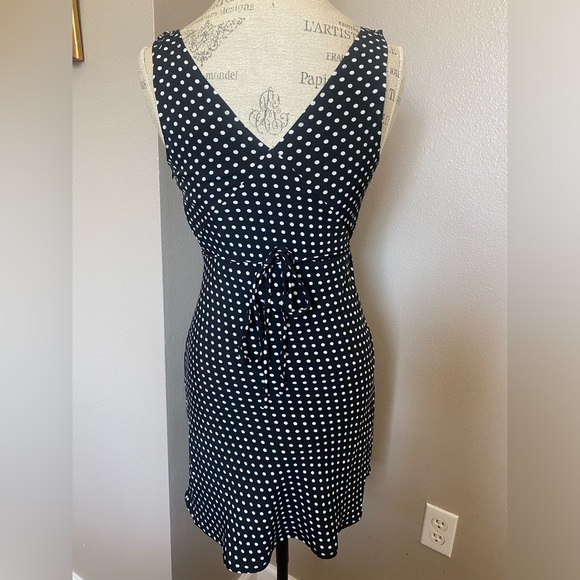 Princess Polly Black and White Polka Dot Mini Dress - Picture 3 of 3